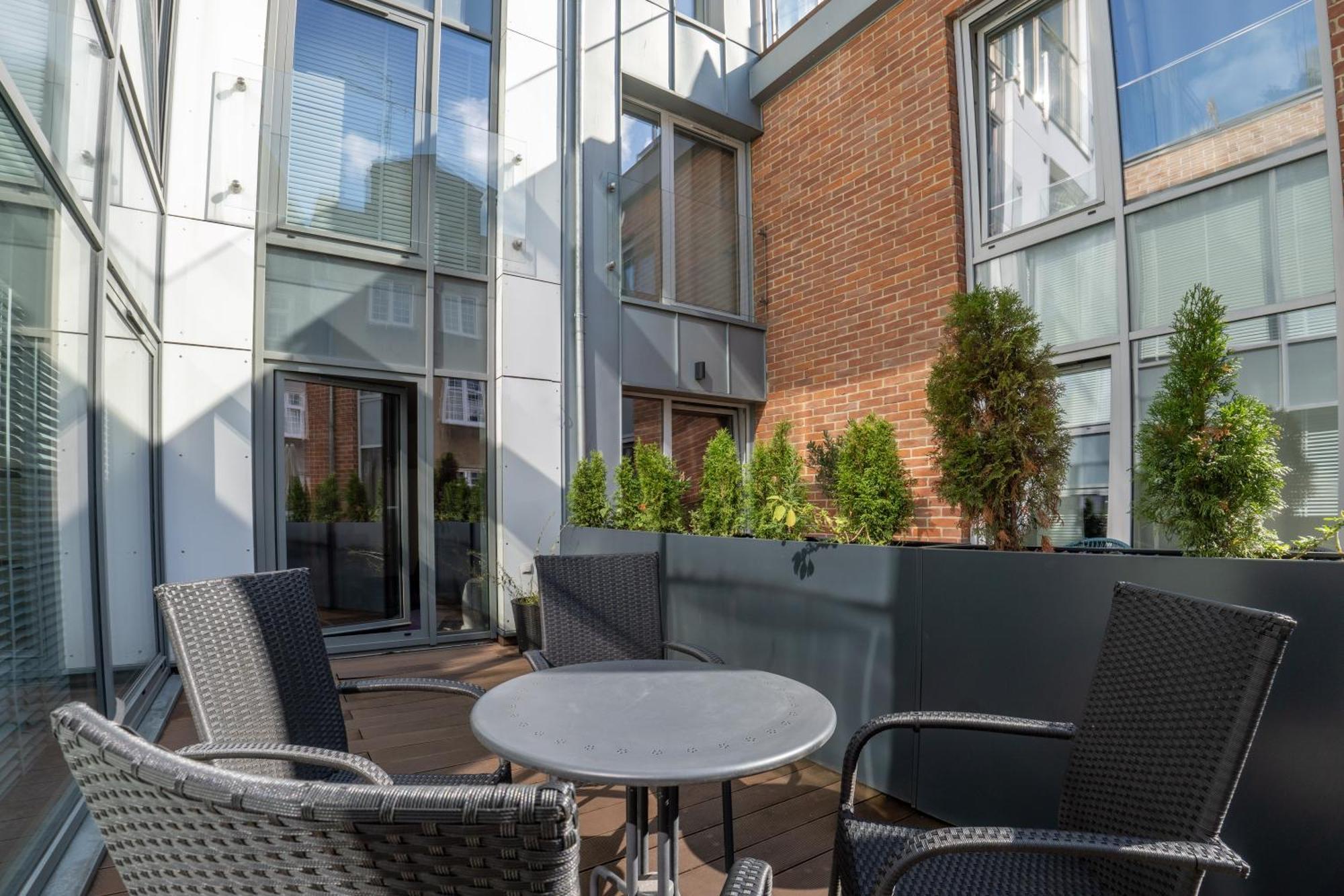 Viu Apartament Z Tarasem W Sercu Gdanska Exterior foto